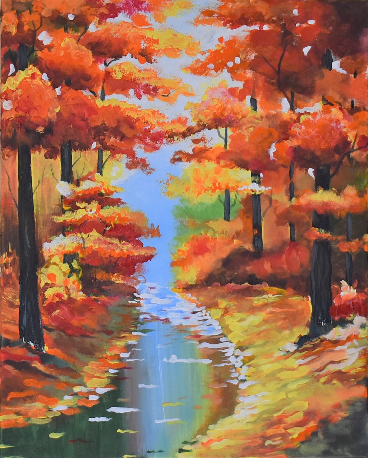 Fall Colors - Acrylic on Canvas